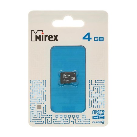 MIREX MICROSD memory card, 4 GB, SDHC, class 4-3