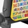 Car cape capture Cartage alphabet, PVC, 60 x 45 cm, euro suspension