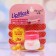 Moisturizing lip balm with strawberries