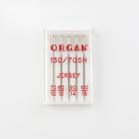 Needles for household sewing machines, for Jersey, No. 70-100, 5 pcs-3