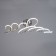 Astenna chandelier LED 110W chrome 76x50x17 cm Bayerlux