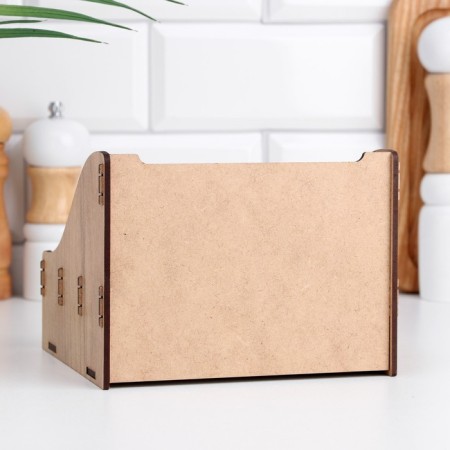 Wooden spice stand 12x15x15.7 cm-4