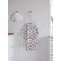 Apron of a kitchen with a photo print "Chamomile Earth", adjustable, size OS