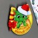 Wooden magnet "Successful New Year", 8 x 7.9 cm