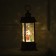 LED figure “Lantern with Santa Claus and Gifts” 10 × 30 × 10 cm, plastic, AAX3 batteries (not complete), USB, glow warm white