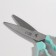 Scissors are universal, mowed blade 7 ", 17 cm, color mix