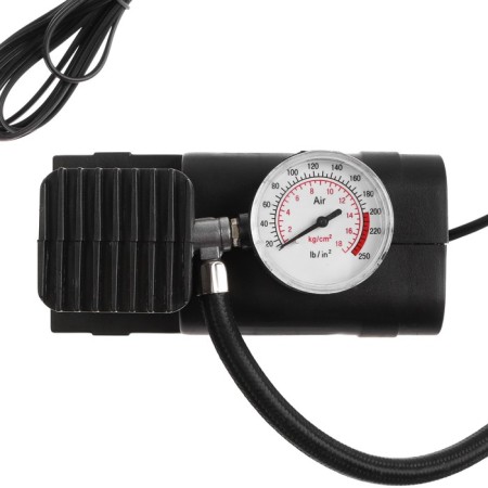 Car compressor Skyway, plastic, 9 l/min, cigarette lighter, 3 types of nozzles, 20 A S02002003-2
