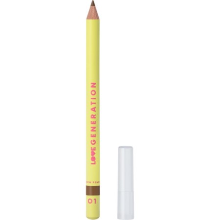 Love Generation eyebrow pencil, average stiffness, tone 01 light brown, 1.3 g