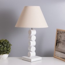 Sophia table lamp white 1x40W E27 35x35x56cm