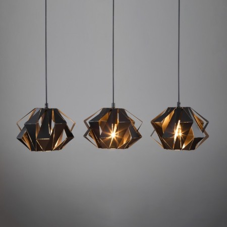 Moire suspended lamp, 40W, E27, 68x21 cm