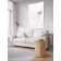 Decorative panel with photo printing "Heart in the hands", vertical, size 150x200 cm