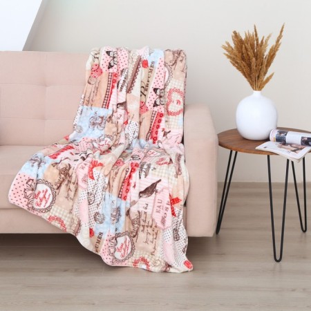 Palace Adelis Chanel 150x200cm, Velsoft 280g/m, polyester 100%