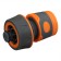 Connector with Aquastop, 3/4 "(19 mm), fast-fast connection, ABS plastic, Greengo
