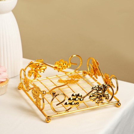 Salvet stand decorative "Grapes", 19 × 7 cm, gold color-3