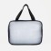 Cosmetic bag with lightning, black color