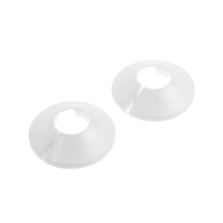 Decorative reflector Masterprof IS. 130727, 3/4 ", detachable, white, set 2 pcs.-2
