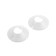 Decorative reflector Masterprof IS. 130727, 3/4 ", detachable, white, set 2 pcs.