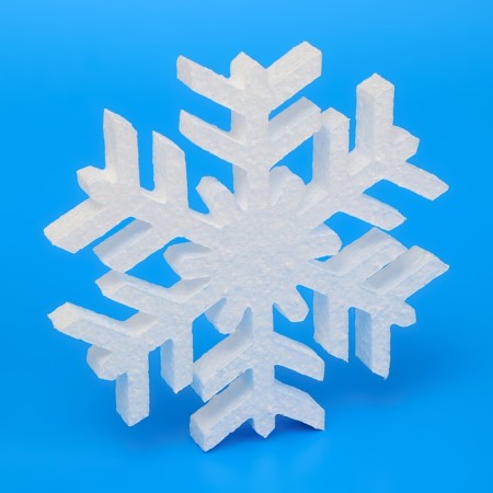 Form of foam "Snowflake" 18.5x 18.5 x 2 cm