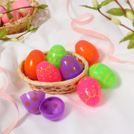 The basis for creativity is “egg with a pattern”, a set of 8 pcs., Size 1 pcs: 6 × 4 cm