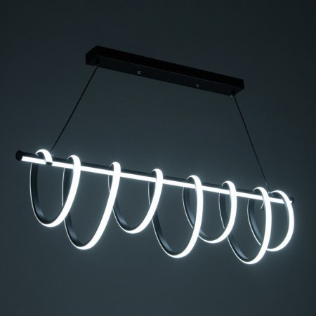 Lamp with PDD "Aksel" LED 120W 3000-6000K Black 90x25x18 cm-2