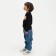 Marvel long sleeve T-shirt, height 110-116, black