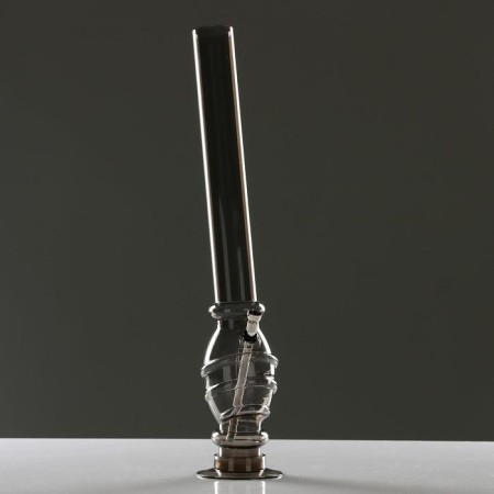 Bong, H-54 cm, "cylinder", acrylic, mix