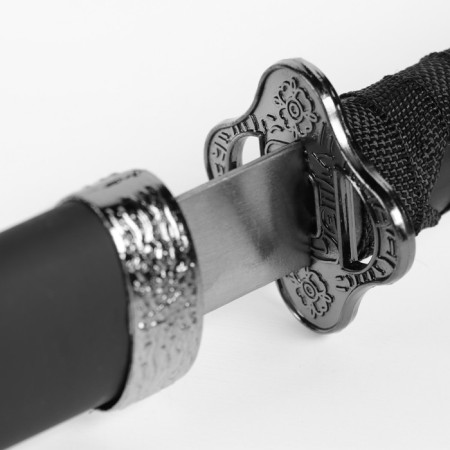 Suv. Product Katana 3V1 on a stand, scabbard leatherette, matte, black 47/70/89cm-4