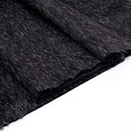 Lock "Mech" on a knitted basis, 100 × 150 cm, color melange gray-3