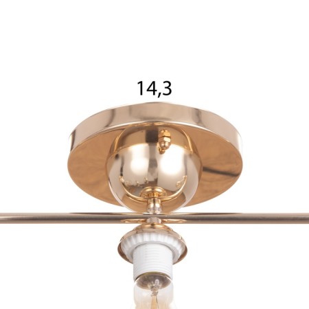Carry chandelier BP 3x40W E27 Gold Model: 2800431-4