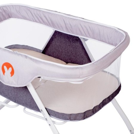 Carrycot bed bed, light gray color-4
