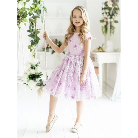 Dress "Alina", height 98 cm, pink color-3