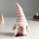Interior doll "Grandmare in a pink cap, with heart" 15x10x38 cm