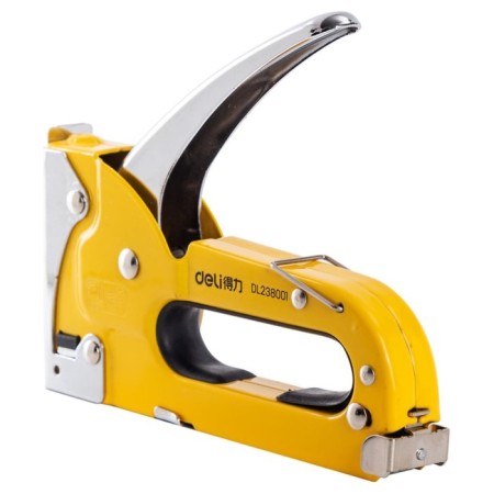 Construction Stapler Deli DL238001 98415, type of bracket D, 4-8 mm-1
