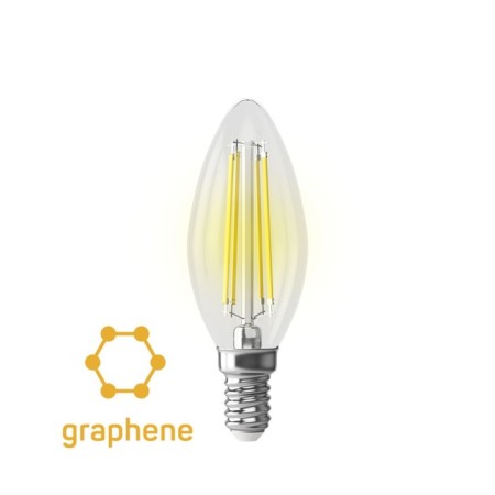 VOLTEGA 7135, 9W, 3.5x3.5x10 cm lamp, E14, 860lm, 4000k, transparent color-1