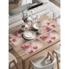 A set of napkins for setting the table 