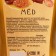 Set for the bath: Krudnik-Smorodin scrub, shower gel "Honey", washcloth