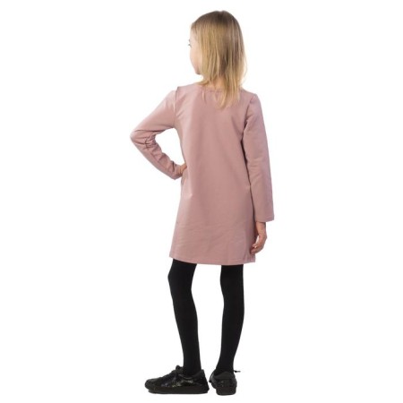 Baby dress, height 110 cm, light pink color-4