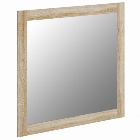 Square wall mirror "Sirius", 782 × 782 mm, sonoma oak color-1