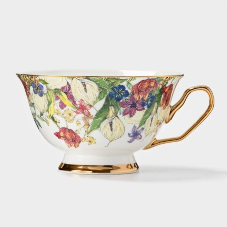 Tea pair Wingflora, 200 ml, 15 × 6 cm, ceramics-4
