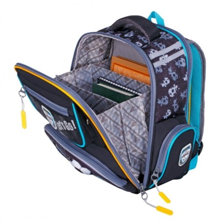 Frame backpack 35 x 26 x 18 cm, Across ACS1, filling: bag, blue ACS1-2-5
