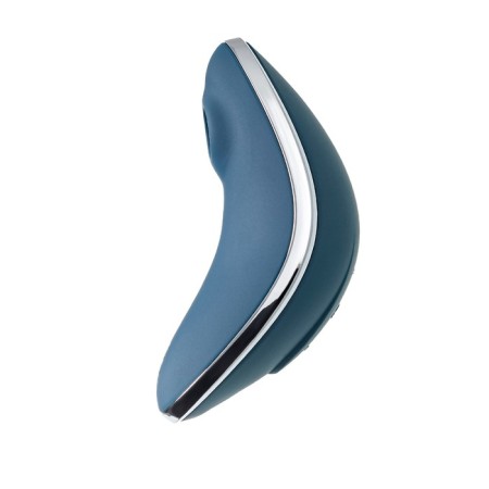 Vacuum-wave contactless stimulator of the Satiffyer Vulva Lover 1 clitoris, silicone, blue color-9