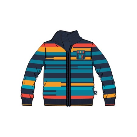 Cardigan striped for the boy PlayTode, height 80 cm-6
