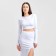 Women's costume (skirt and top) Mist, p.46, white