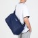 Sports bag with lightning, long belt, blue color