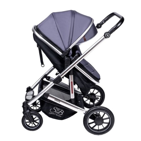 Stroller transformer Sweet Baby Amare, Gray color-19