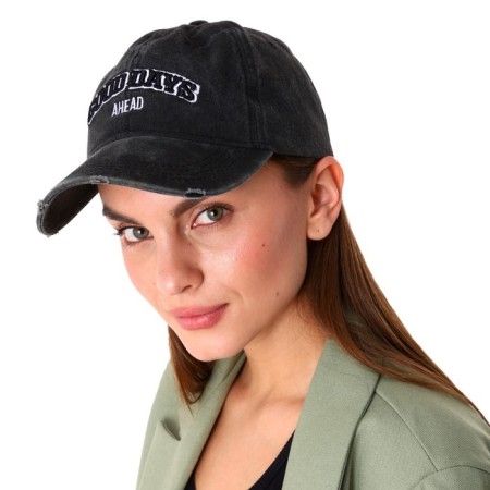 Women's cap GOOD DAYS, jeans, rr 56-5