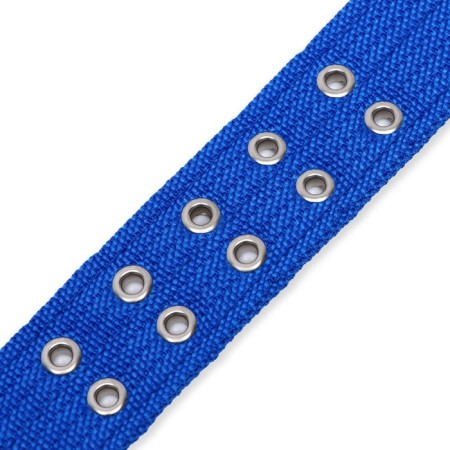 Four-layer collar, 64 x 4 cm, Osh 50-58 cm, polyester, blue-8