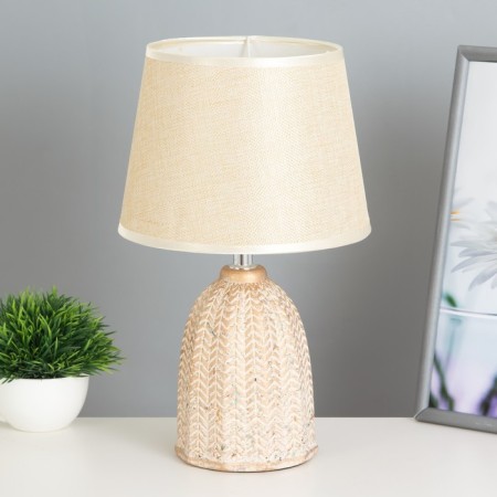 Board lamp "Dasia" E14 40W Beige 20x20x33 cm Risalux