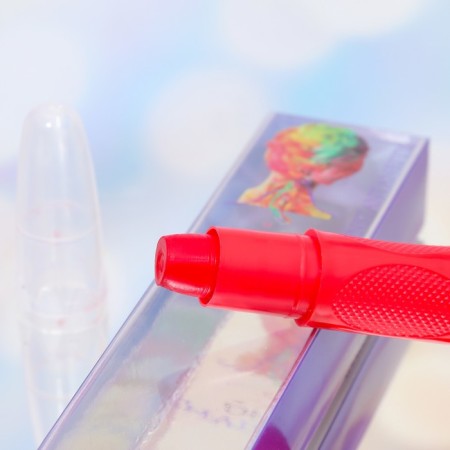 Pencil-maker for hair, 1 pc, red-1