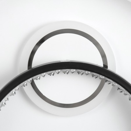 Lamp "Inero" LED 120W white-black 49x49x7 cm-6